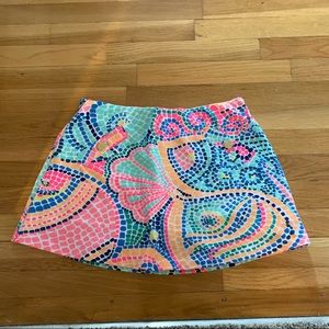 Lilly Pulitzer printed skort